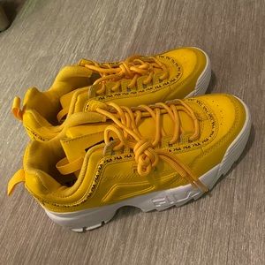 FILA Disruptor II Premier yellow